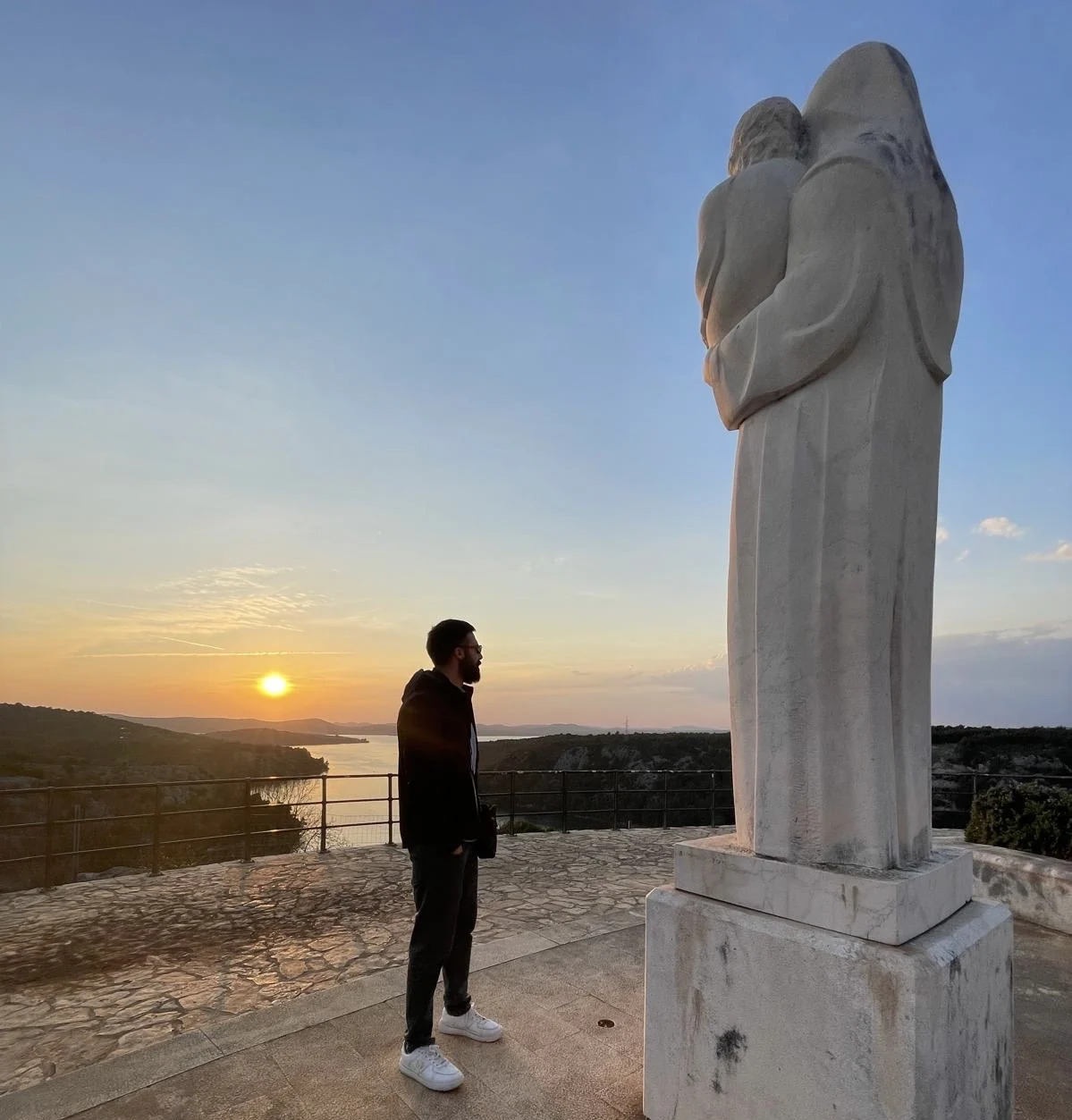 Medjugorje sunset