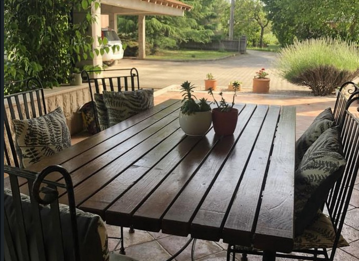 Villa Zovko garden terrace